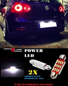 VW GOLF 5 V 2003-2008 LUCI TARGA 12