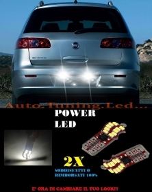 COPPIA LUCI TARGA FIAT CROMA T10 BI