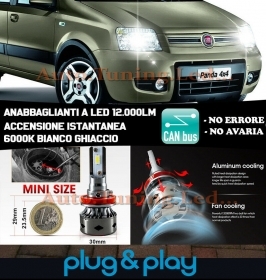 LAMPADE LED 12.000LM CREE FIAT PAND