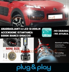 LAMPADE LED 12.000LM CREE CITROEN C