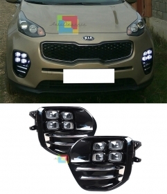 GRIGLIE FENDINEBBIA LUCI DIURNE LED