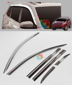 SET 6 DEFLETTORI CROMATI ARIA JEEP