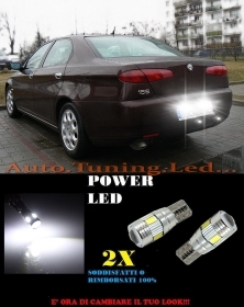 COPPIA LUCI TARGA ALFA ROMEO 166 CA