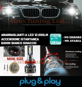 LAMPADE ANABBAGLIANTI LED BMW X3 E8