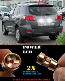 COPPIA LUCI TARGA HYUNDAI SANTA FE