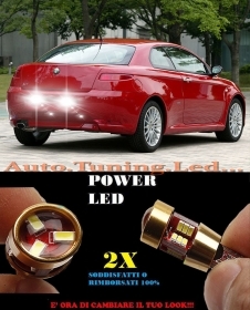 COPPIA LUCI TARGA ALFA ROMEO GT 200