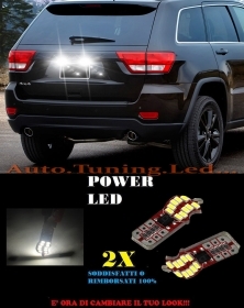 COPPIA LUCI TARGA JEEP GRAND CHEROK