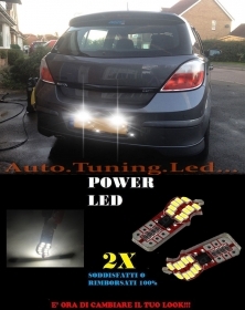 COPPIA LUCI TARGA OPEL ASTRA H GTC