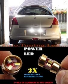COPPIA LUCI TARGA SUZUKI SWIFT FZ N