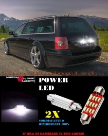 VW PASSAT 3B 3BG LUCI TARGA 12 LED