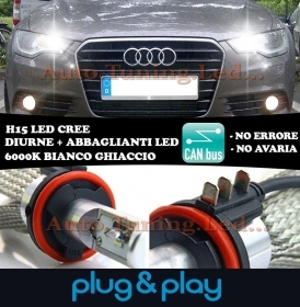 LAMPADE DIURNE ABBAGLIANTI H15 LED