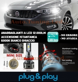 LAMPADE LED 12.000LM CREE FIAT TIPO