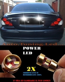 COPPIA LUCI TARGA JAGUAR X TYPE X-T
