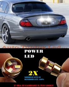COPPIA LUCI TARGA JAGUAR STYPE S-TY