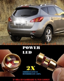 COPPIA LUCI TARGA NISSAN MURANO 201