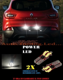 COPPIA LUCI TARGA RENAULT KADJAR T1
