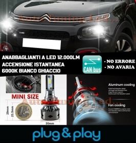 LAMPADE ANABBAGLIANTI LED CITROEN C