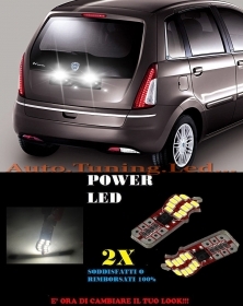 COPPIA LUCI TARGA LANCIA MUSA 04-12
