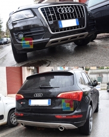 PIASTRE ACCIAIO SOTTO PARAURTI AUDI