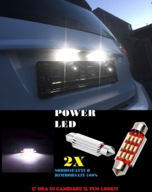 SMART 451 450 LUCI TARGA 12 LED SMD
