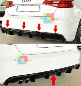 SOTTO PARAURTI ABS AUDI A3 8V SPORT