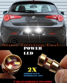 COPPIA LUCI TARGA ALFA ROMEO GIULIE