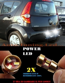 COPPIA LUCI TARGA OPEL AGILA B T10