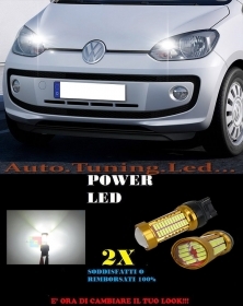 VW UP LUCI DIURNE T20 58 LED COPPIA