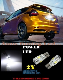 COPPIA LUCI TARGA FORD FOCUS III 20
