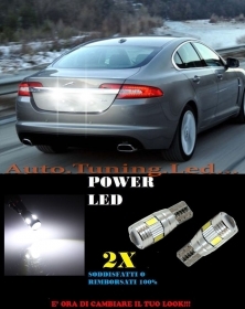 COPPIA LUCI TARGA JAGUAR XF CANBUS