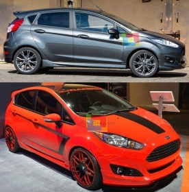 MINIGONNE LATERALI FORD FIESTA MK7