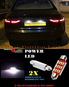 AUDI A4 B8 8K LUCI TARGA 12 LED SMD