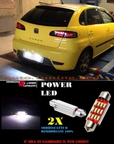 SEAT IBIZA 6L 2002-2009 LUCI TARGA