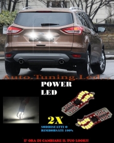 COPPIA LUCI TARGA FORD KUGA 2008-20