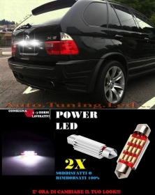 BMW X5 E53 2000-2007 LUCI TARGA 12
