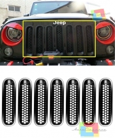 GRIGLIA ANTERIORE ADESIVA JEEP WRAN