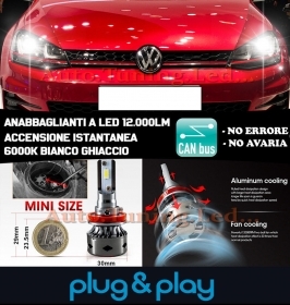 LAMPADE ANABBAGLIANTI LED VW GOLF 7