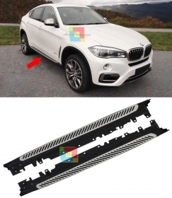 PEDANE LATERALI PER BMW X6 F16 2014