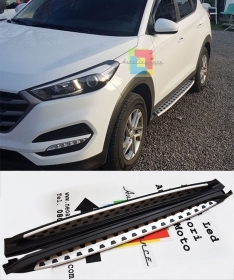 PEDANE LATERALI ALLUMINIO E PVC - S