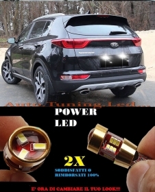 COPPIA LUCI TARGA KIA SPORTAGE 2015