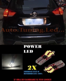 COPPIA LUCI TARGA NISSAN X-TRAIL XT