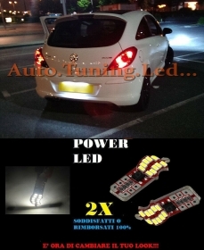 OPEL CORSA D 2006-2014 LUCI TARGA 2