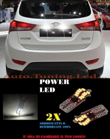 COPPIA LUCI TARGA HYUNDAI IX20 2010