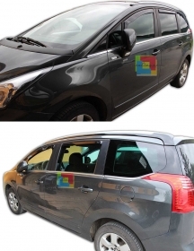 SET 4 DEFLETTORI ARIA PEUGEOT 5008