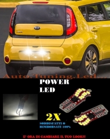 COPPIA LUCI TARGA KIA SOUL II 2014+