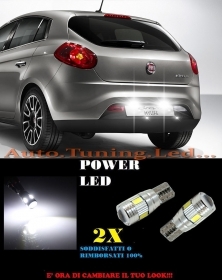 COPPIA LUCI TARGA FIAT BRAVO 2007+
