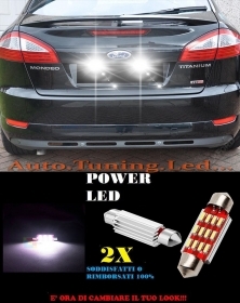 FORD MONDEO MK4 LUCI TARGA 12 LED S