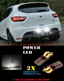 COPPIA LUCI TARGA RENAULT CLIO 2012