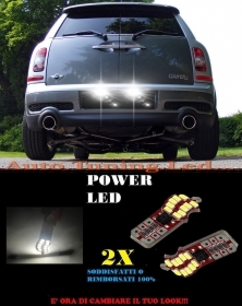 COPPIA LUCI TARGA MINI CLUBMAN R55