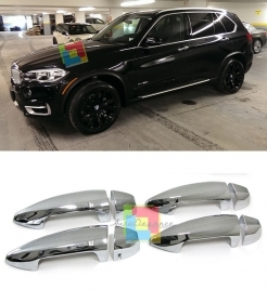 SET COPRI MANIGLIE CROMATE PER BMW